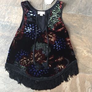 Band of Gypsies Floral Boho Tank/Top